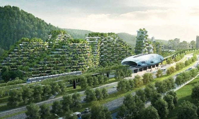 Η Κίνα δημιουργεί την πρώτη πόλη – δάσος για να καταπολεμήσει την παγκόσμια υπερθέρμανση (εικόνες)